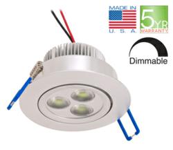 Midtown LED Recessed Down Light Fixture image via LEDWaves